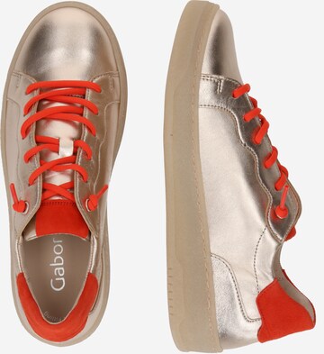 GABOR Sneakers in Gold