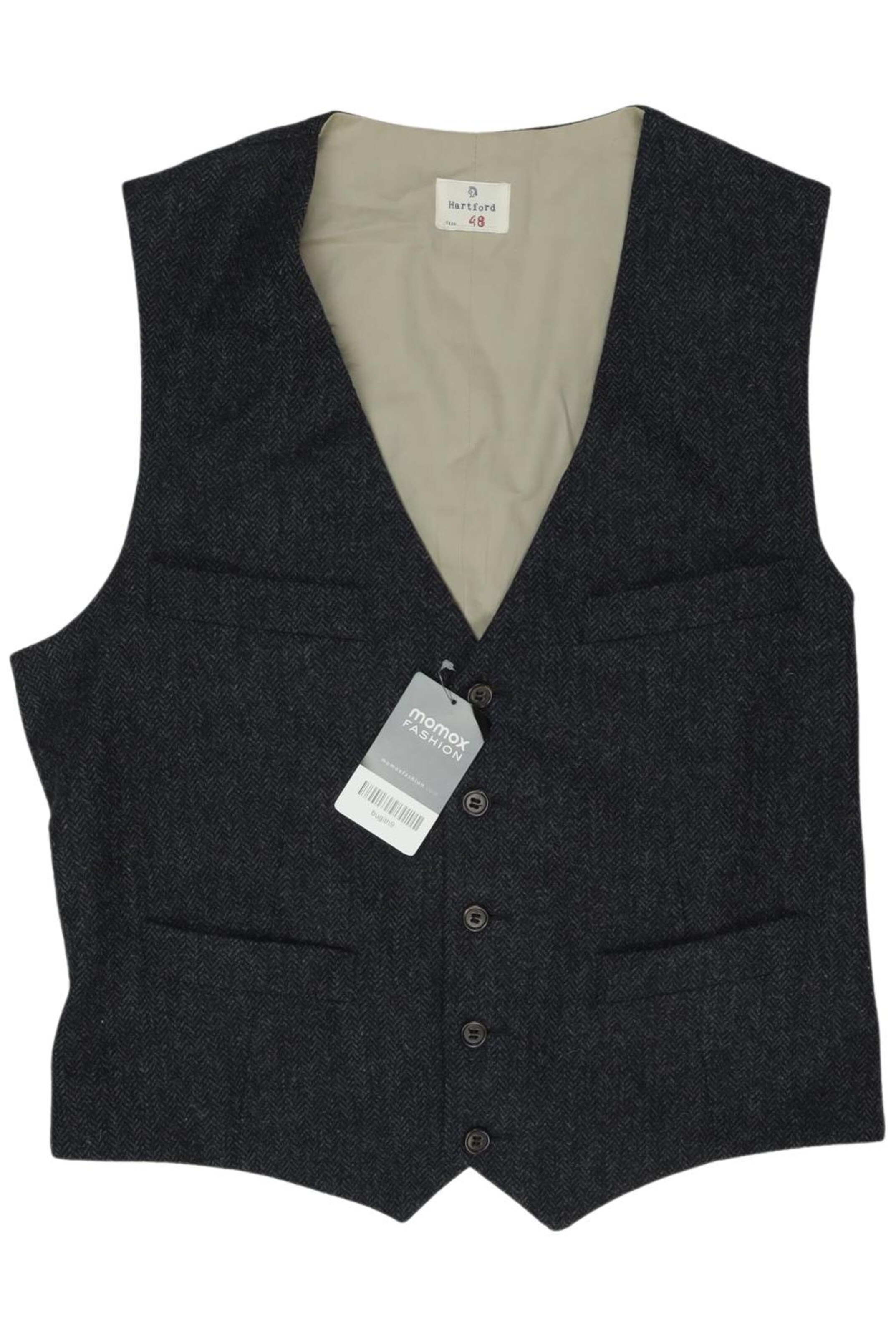 Hartford Vest in M in Blue: front
