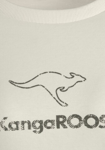 KangaROOS Sweatshirt in Weiß