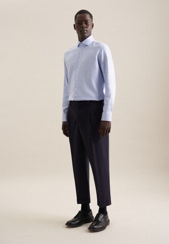 SEIDENSTICKER Slim fit Business shirt in Blue