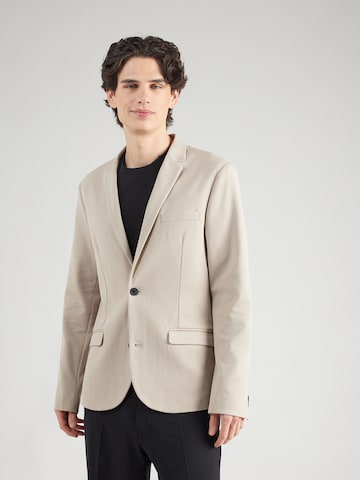 Lindbergh Slim fit Suknjič | siva barva: sprednja stran