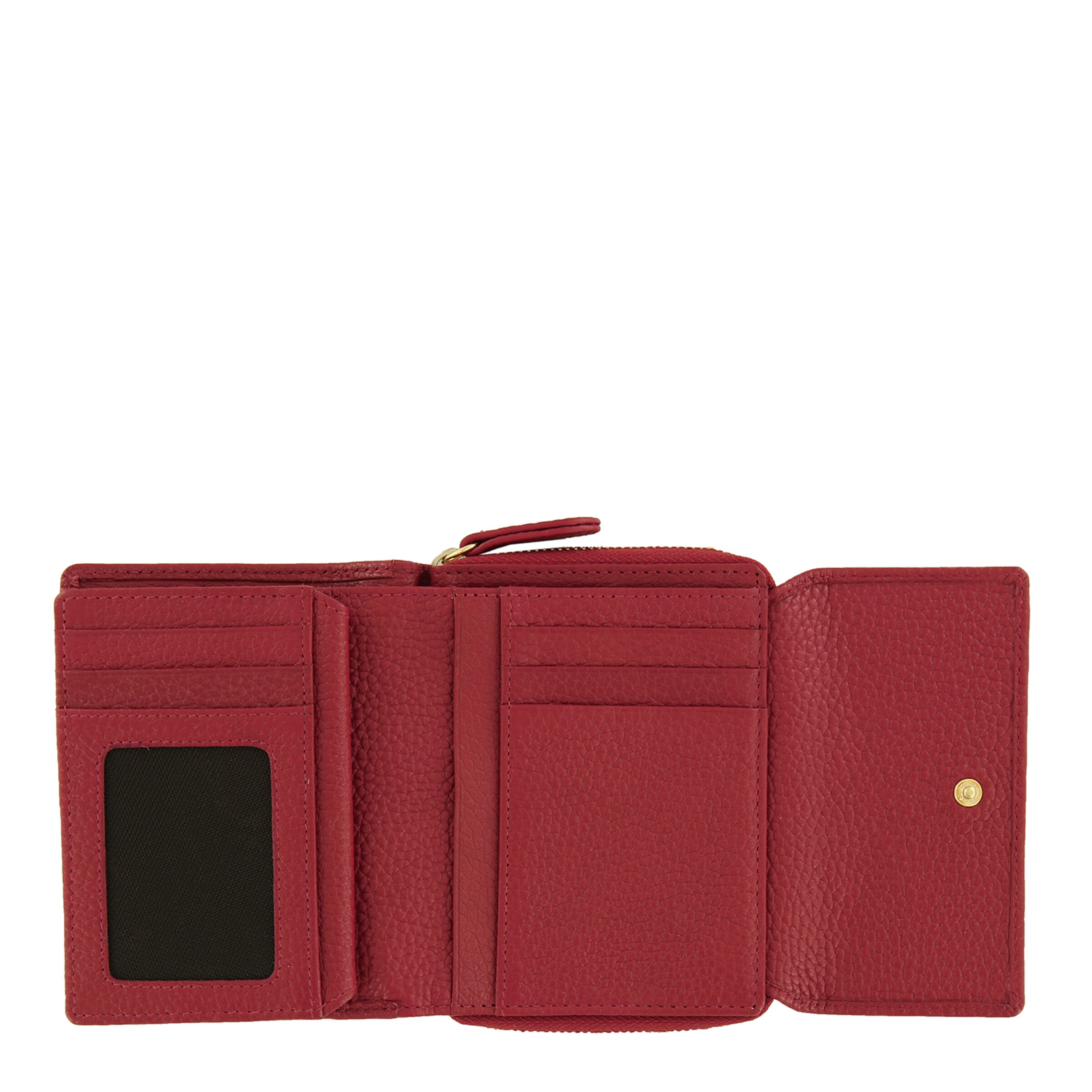 Braun Büffel Wallet 'Asti' in Red