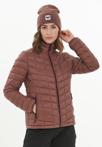 Whistler Outdoor jacket 'Kate' in Brown: front