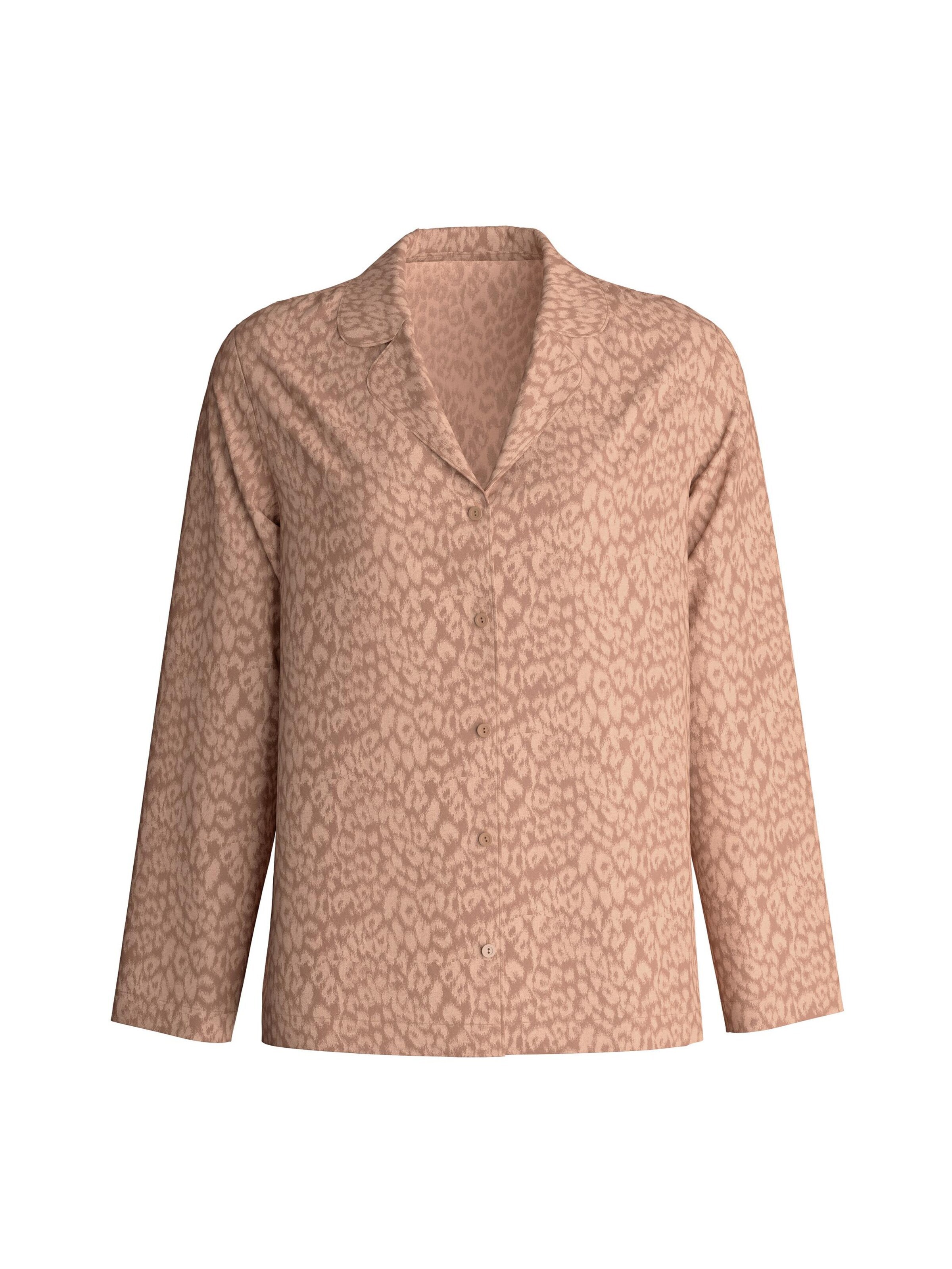 Camicia da notte 'Glimmer M&M' di CALIDA in marrone: frontale