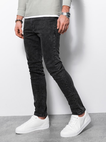 Ombre Skinny Jeans 'P1062' in Zwart