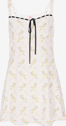 MYMO - Vestido em branco: frente