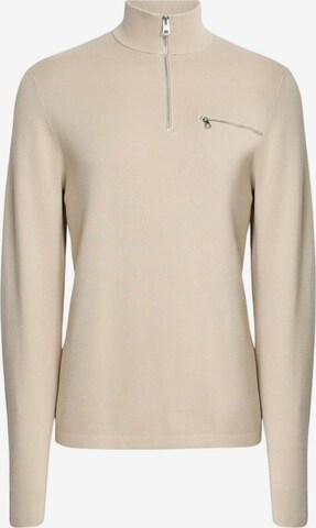 Marks & Spencer Sweatshirt in Beige: front