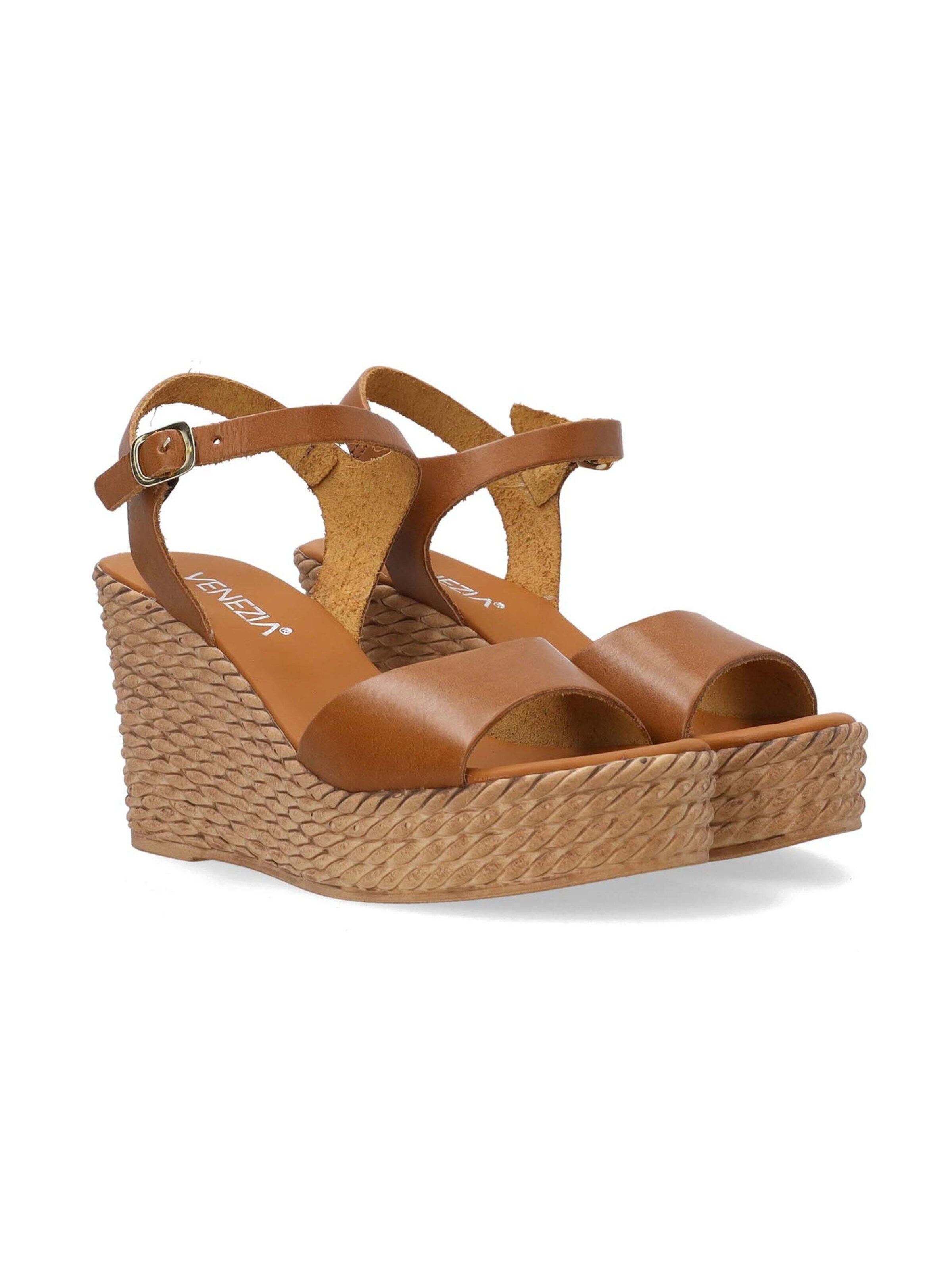 VENEZIA Sandals 'Venezia' in Brown
