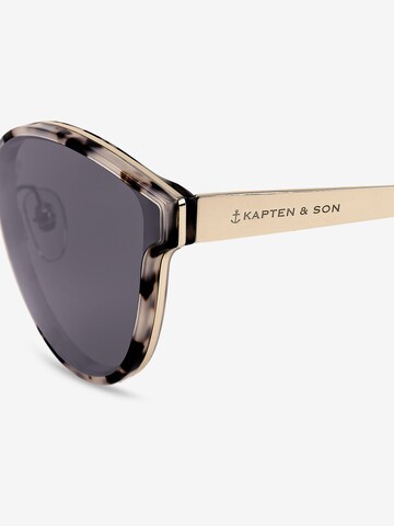 Kapten & Son Okulary przeciwsłoneczne 'Seoul Sand Tortoise Black' w kolorze brązowy