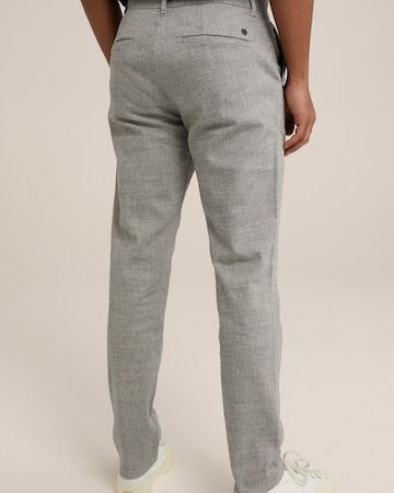 Coupe slim Pantalon chino WE Fashion en gris