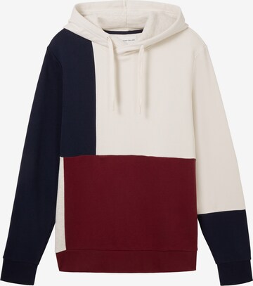 Sweat-shirt TOM TAILOR en mélange de couleurs : devant