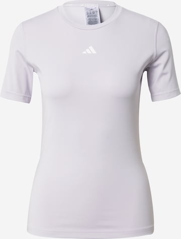 T-shirt fonctionnel ADIDAS PERFORMANCE en violet : devant