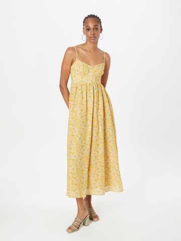 Bardot Καλοκαιρινό φόρεμα 'MILIKA' σε κίτρινο: μπροστά