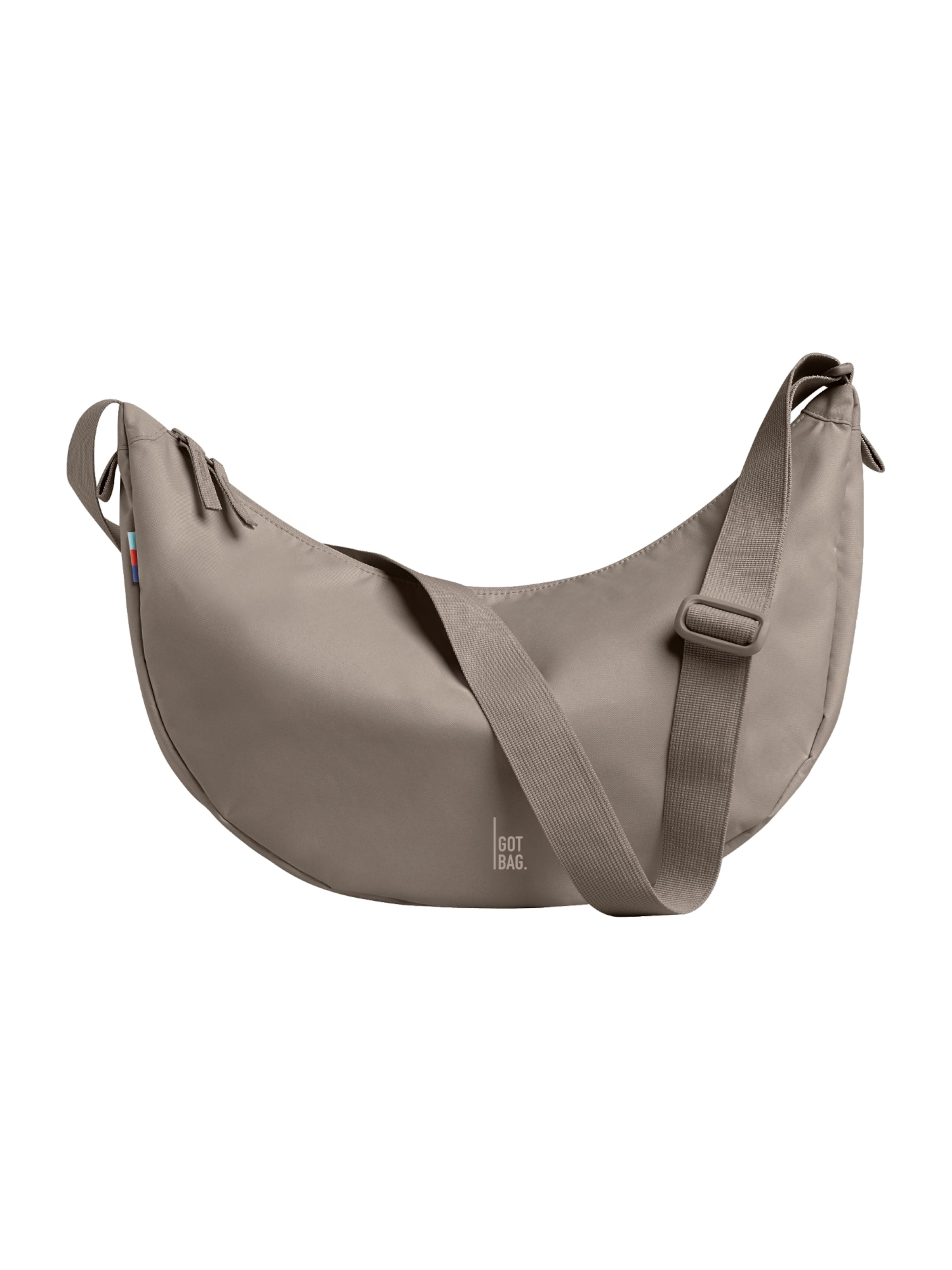 Borsa a tracolla 'Moon' di Got Bag in beige: frontale