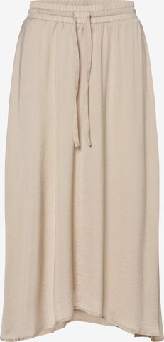 Ipuri Rok in Beige: voorkant