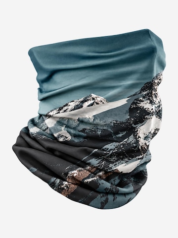 Bandana 'The Cipher | Ice Silk Street-Edge Gaiter' Rune en bleu : devant