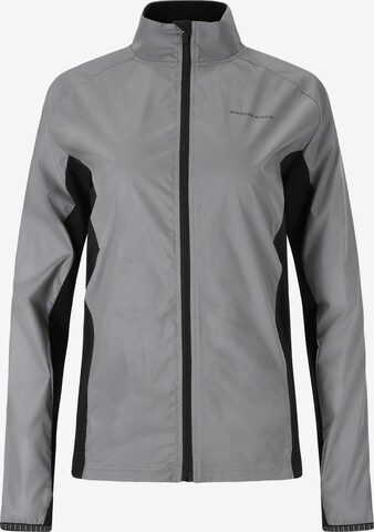 ENDURANCE Athletic Jacket 'Jelly' in Grey: front