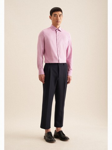SEIDENSTICKER Slim fit Business shirt in Pink