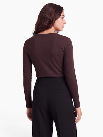 TOPSHOP Shirt 'EVERYDAY' in Braun