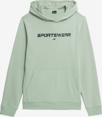 4F Sportsweatshirt in Groen: voorkant