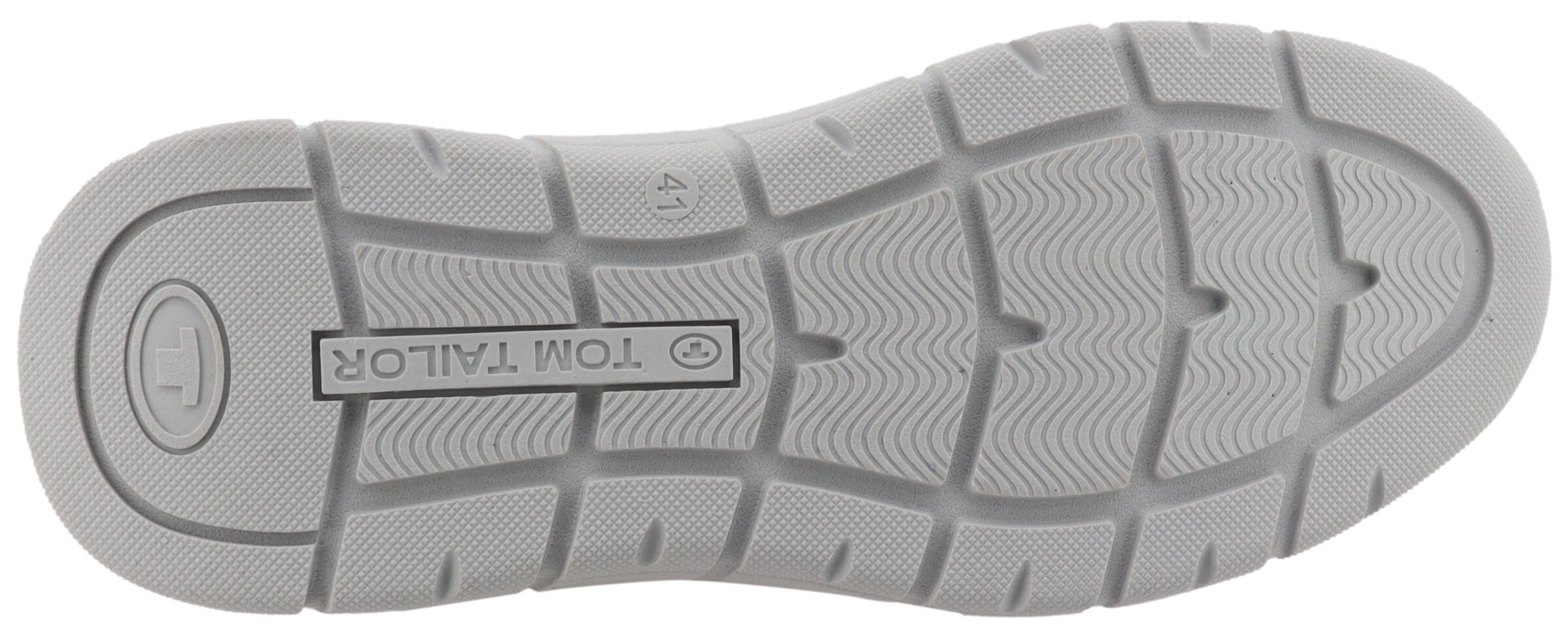 TOM TAILOR Sneakers in Black