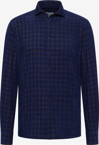 ETERNA Regular fit Business Shirt in Blue: front