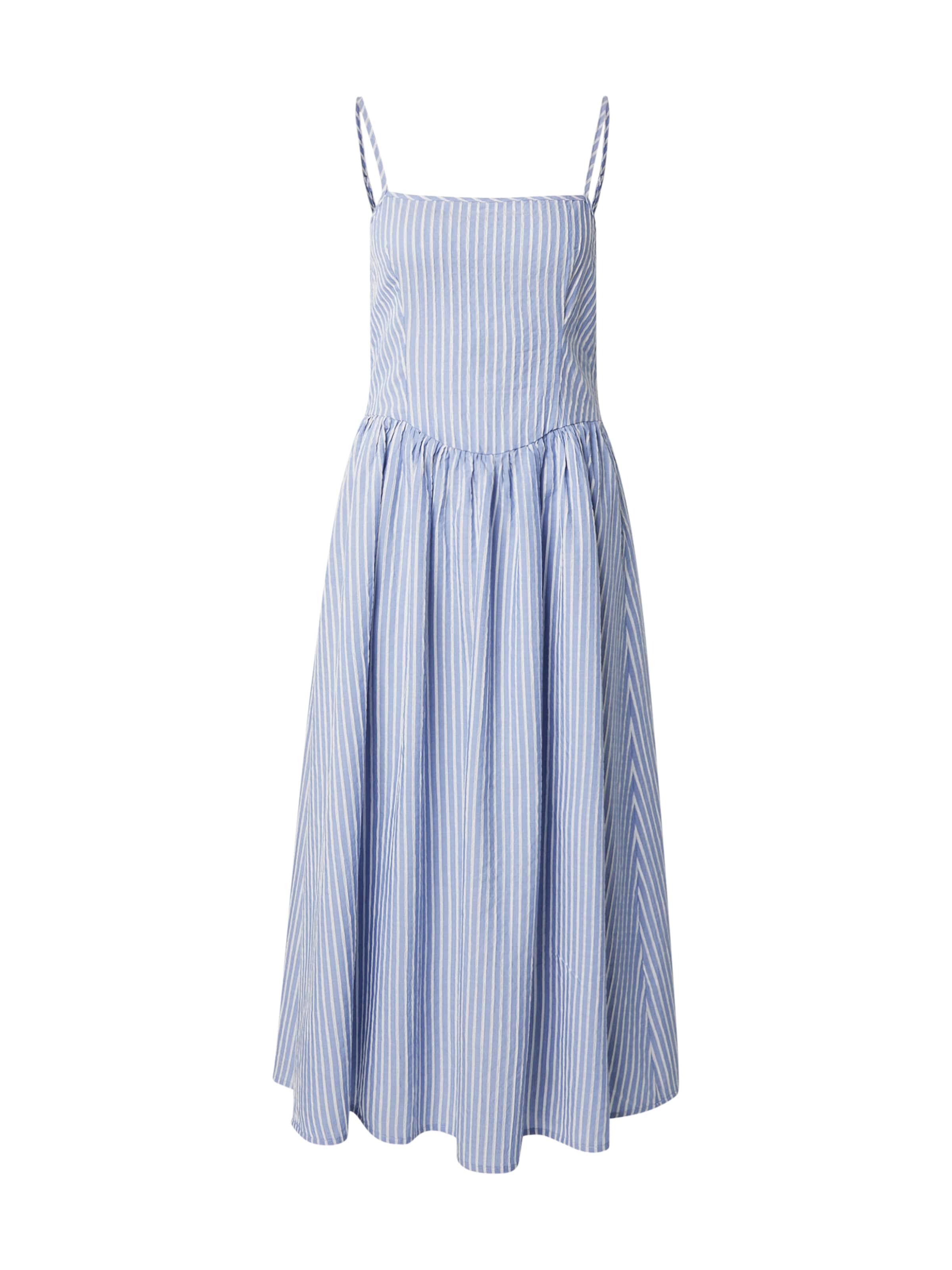 ABOUT YOU Letní šaty 'Viola' – modrá: přední strana