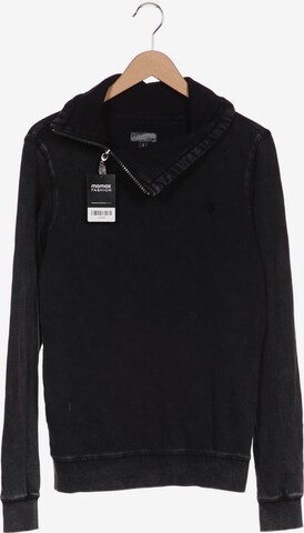 DREIMASTER Sweatshirt & Zip-Up Hoodie in S in Grey: front