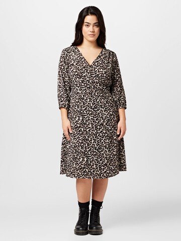 Robe 'Luxmie' ONLY Carmakoma en noir : devant