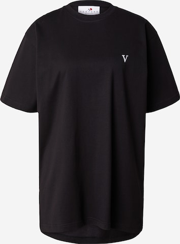 Vertere Berlin Shirt 'LOVERS AND SINNERS' in Black: front