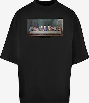 T-Shirt Mister Tee en noir : devant