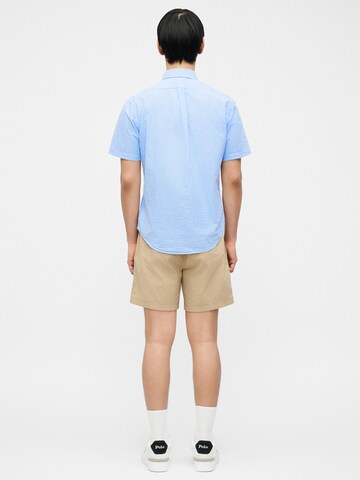 Polo Ralph Lauren Средняя посадка Рубашка в Синий