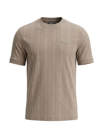 EA7 Emporio Armani Shirt 'T-shirt EA7 da Uomo - beige 7M001391F1030 BEIGE' in Beige: front