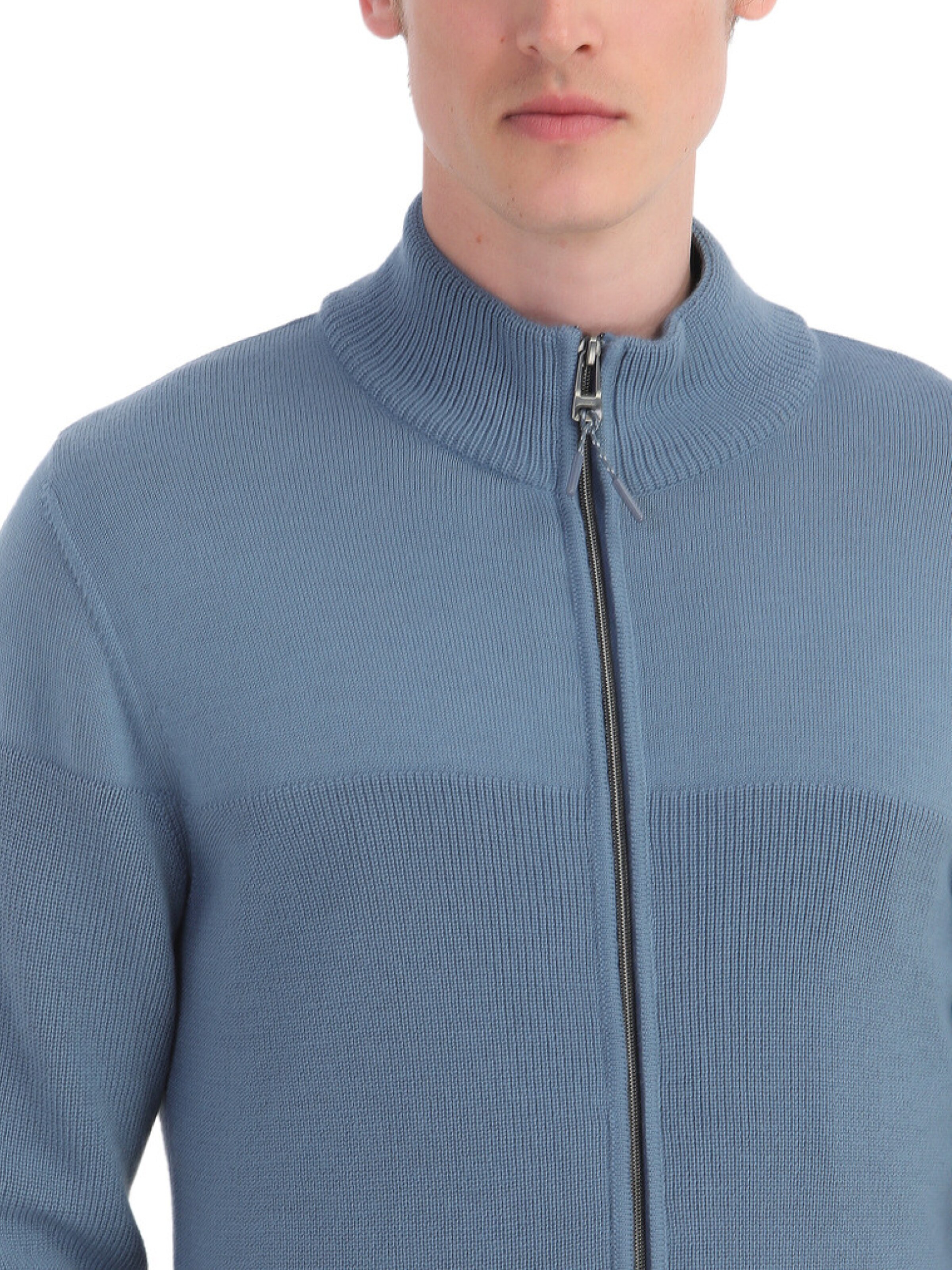 Vestes en maille Ramsey en bleu