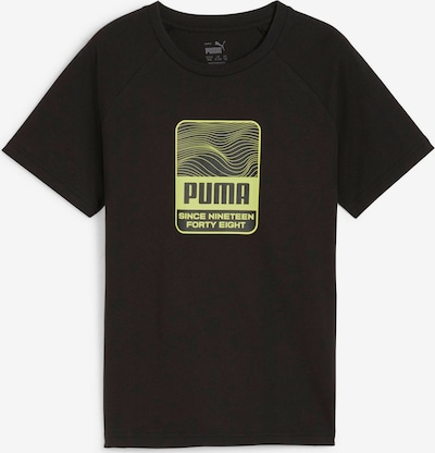 PUMA Camiseta 'Active Sports' en verde claro / negro, Vista del producto