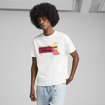 T-Shirt fonctionnel 'Scuderia Ferrari Race 1' PUMA en blanc : devant