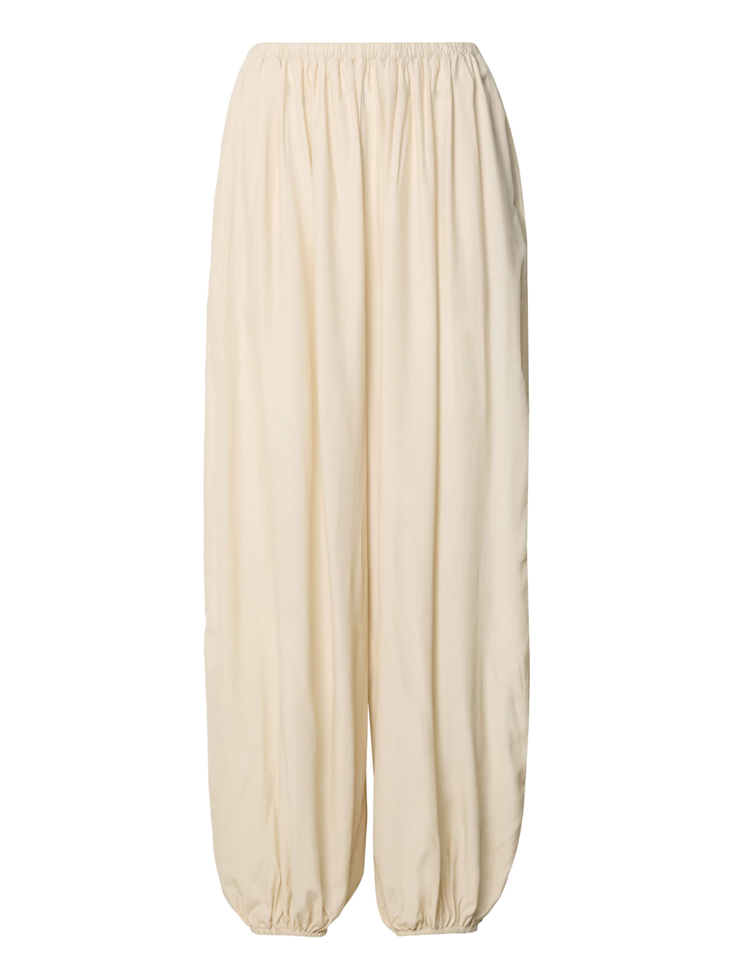 MSCH COPENHAGEN Loose fit Pants 'MSCHKeandra' in Beige: front