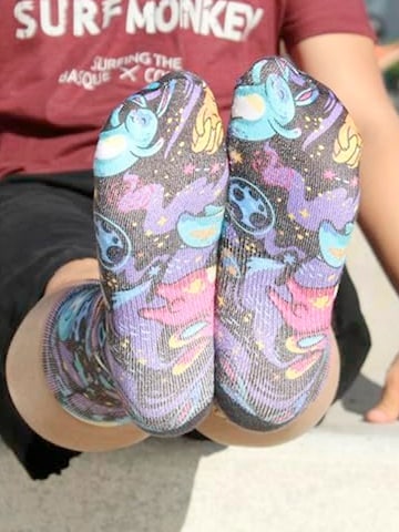 Surf Monkey - Meias de desporto em cinzento