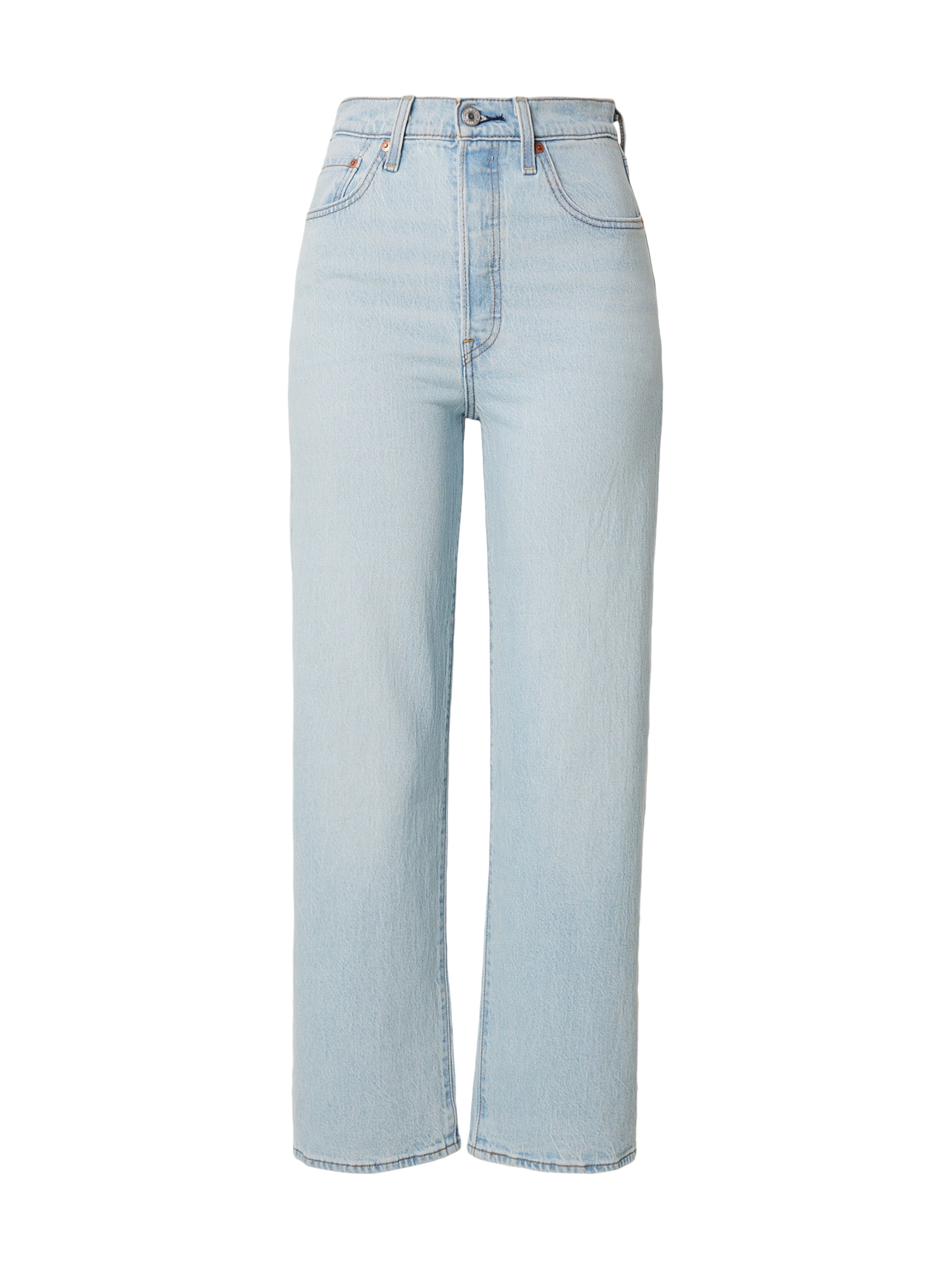 LEVI'S ® Regular Jeans 'RIBCAGE STRAIGHT' in Blau: Vorderseite