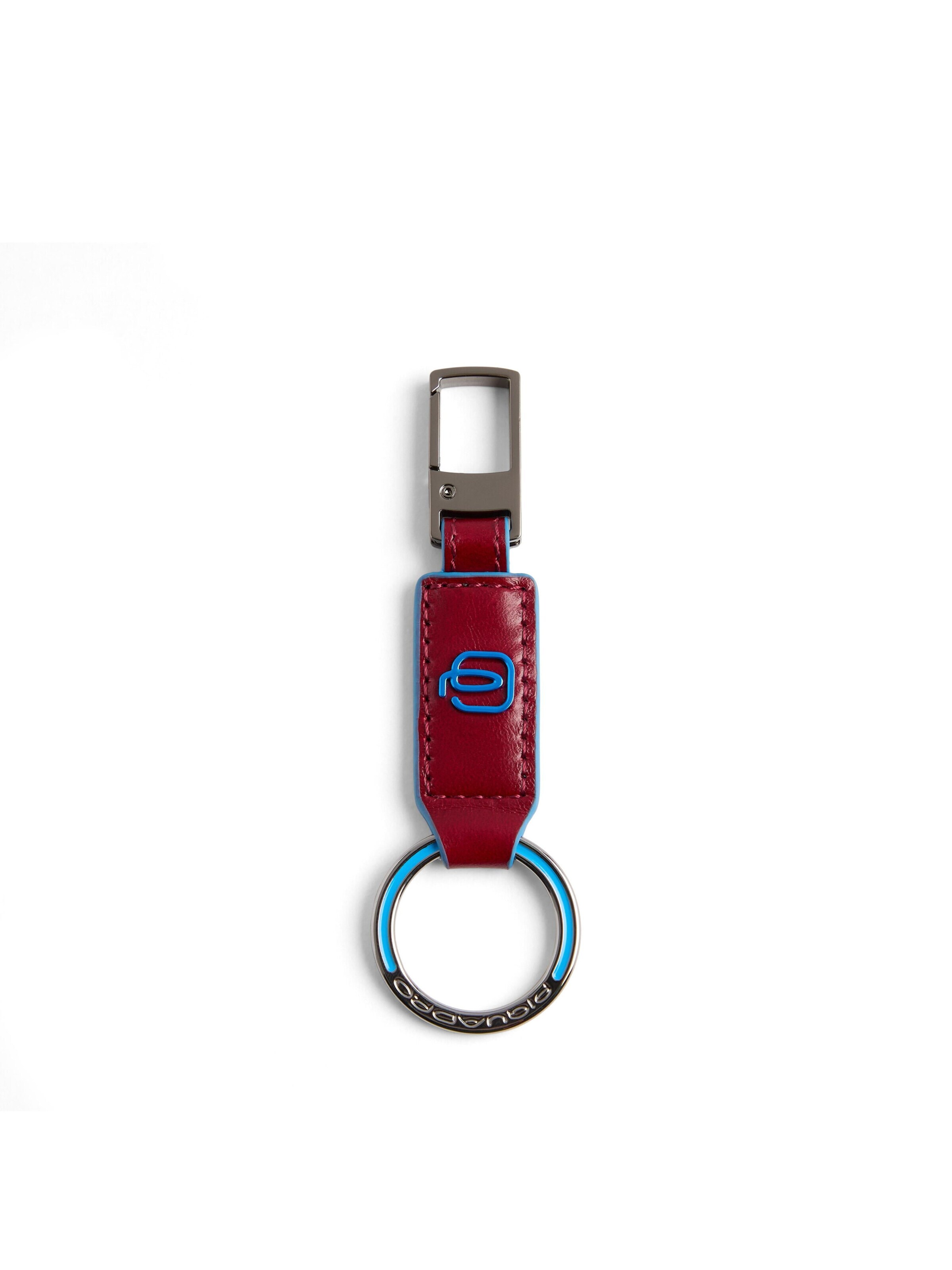 Piquadro Key ring in Red: front