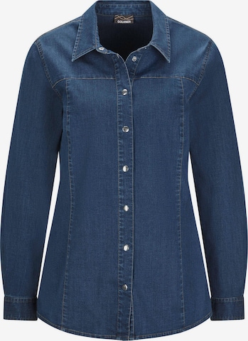 Chemisier Goldner en bleu : devant