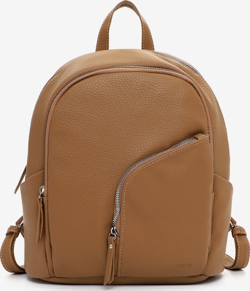 Sac à dos ' E&N Tours RUE 09 ' Emily & Noah en beige : devant