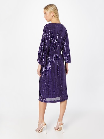 ICHI Společenské šaty 'Fauci' – fialová