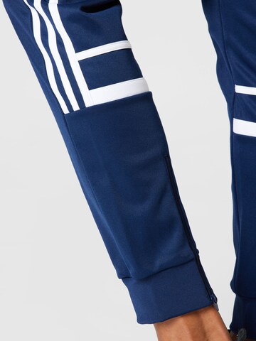 ADIDAS ORIGINALS Tapered Broek 'Adicolor Classics Cutline' in Blauw