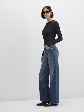 Mavi Flared Jeans 'MALIBU' in Blue