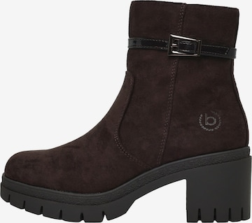 Botine de la bugatti pe maro: față