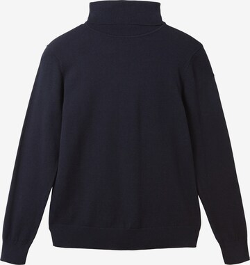 Pull-over TOM TAILOR en bleu : devant