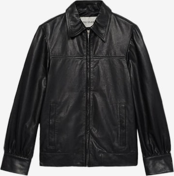 Giacca di mezza stagione di Trussardi in nero: frontale