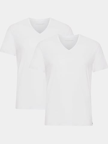 Copenhagen Bamboo Undershirt in White: front