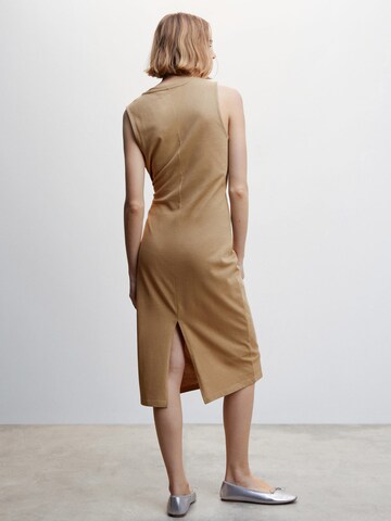 MANGO Sukienka 'FERTINA' w kolorze brązowy